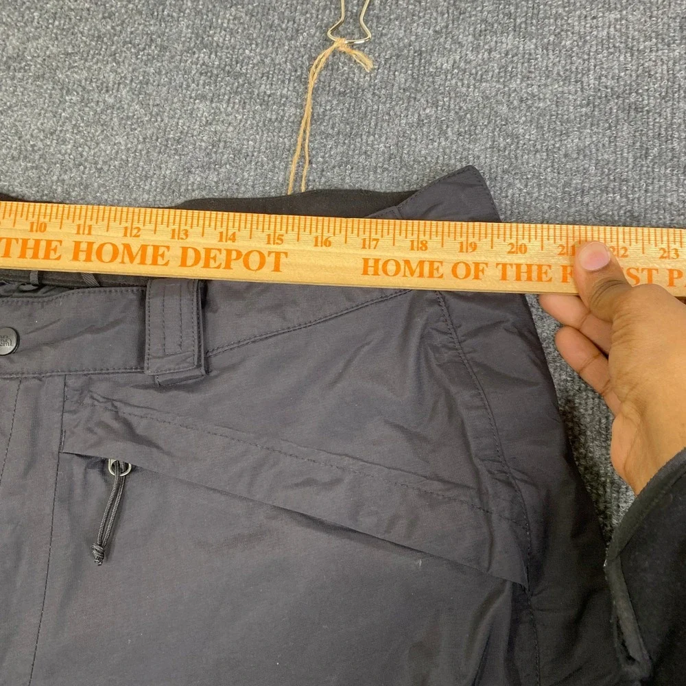 The North Face HyVent Ski Snowboard Pants Mens XL Black Waterproof A6GC T325